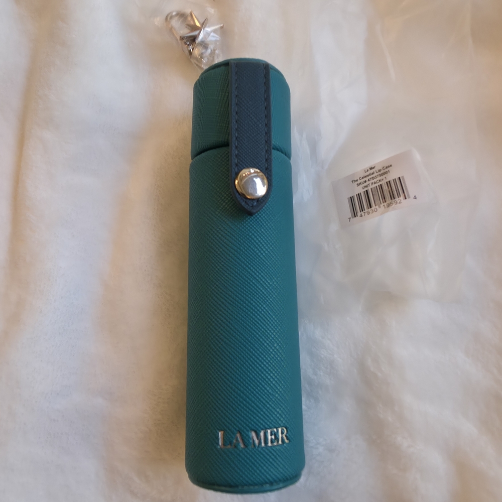 La Mer Teal Travel Case
